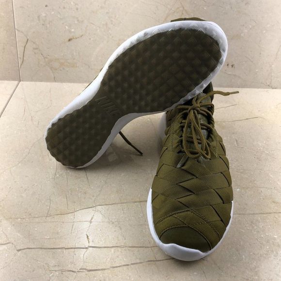 Nike Womens Juvenate Woven 833824-300 Olive Green Athletic Running Shoes US 6.5 - Picture 10 of 11